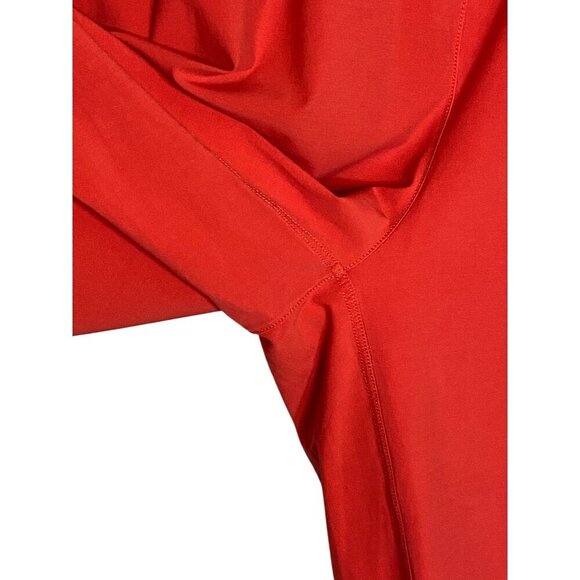 Lululemon Your True Trouser High Rise Crop Red-sz 6 - Picture 8 of 11